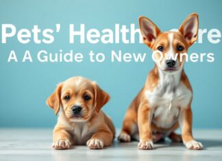 Evcil Hayvanların Sağlığı ve Bakımı: Yeni Sahipler İçin Rehber Pets' Health and Care: A Guide for New Owners