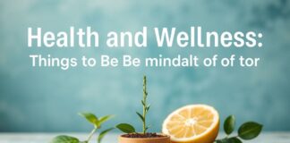 Sağlık ve Wellness: Günlük Hayatınızda Dikkatli Olmanız Gerekenler Health and Wellness: Things to Be Mindful of in Your Daily Life