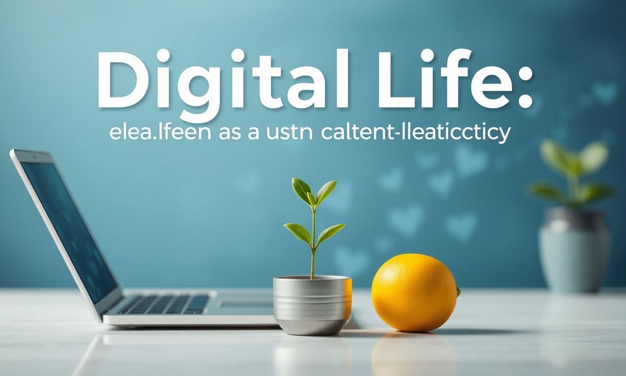 Dijital Yaşamda Sağlık ve Teknoloji: Bir Birlikte