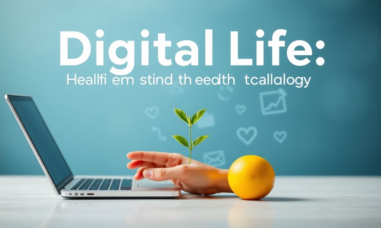 Dijital Yaşamda Sağlık ve Teknoloji: Bir Birlikte