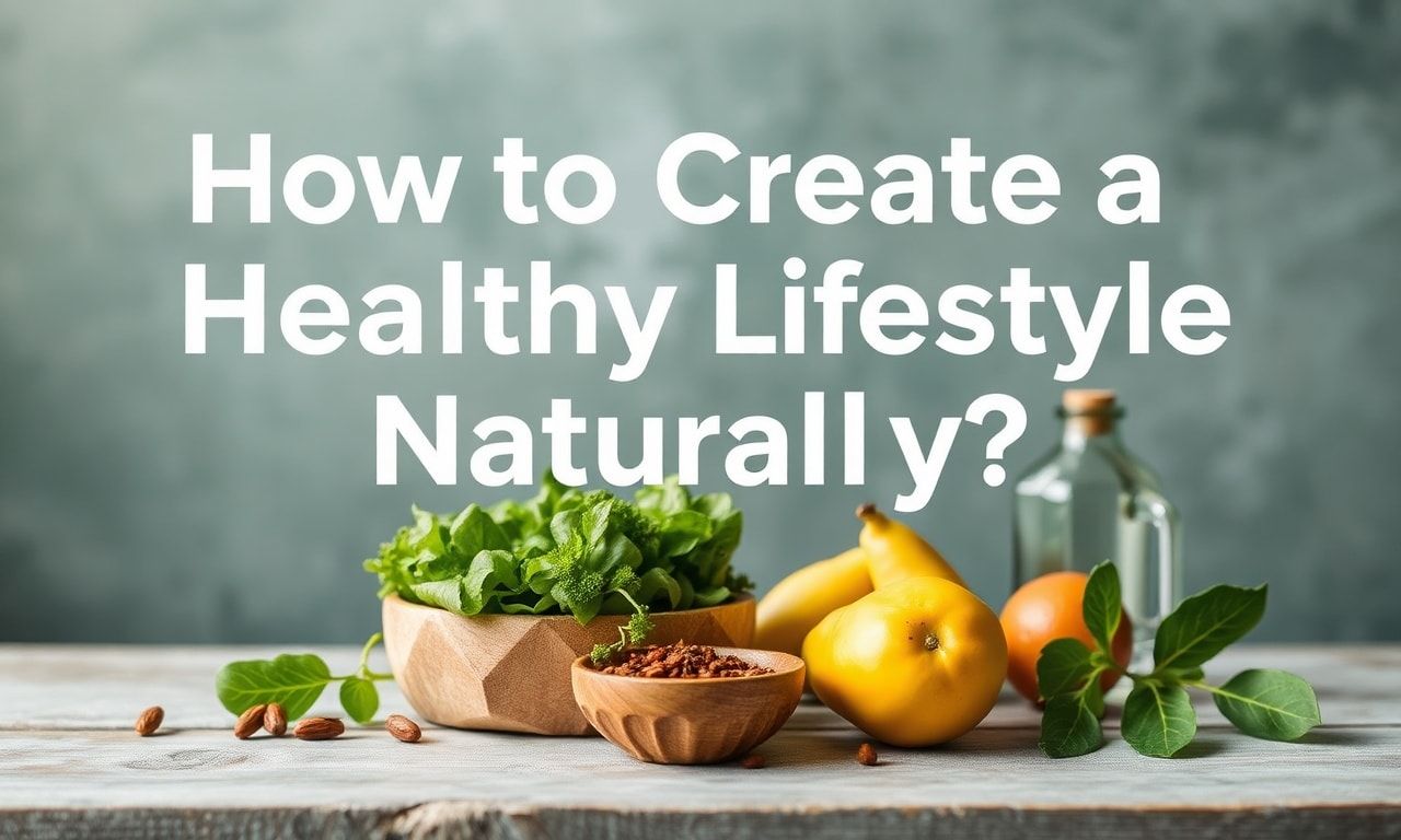 Doğal Yollarla Sağlıklı Bir Yaşam Tarzı Nasıl Oluşturulur?