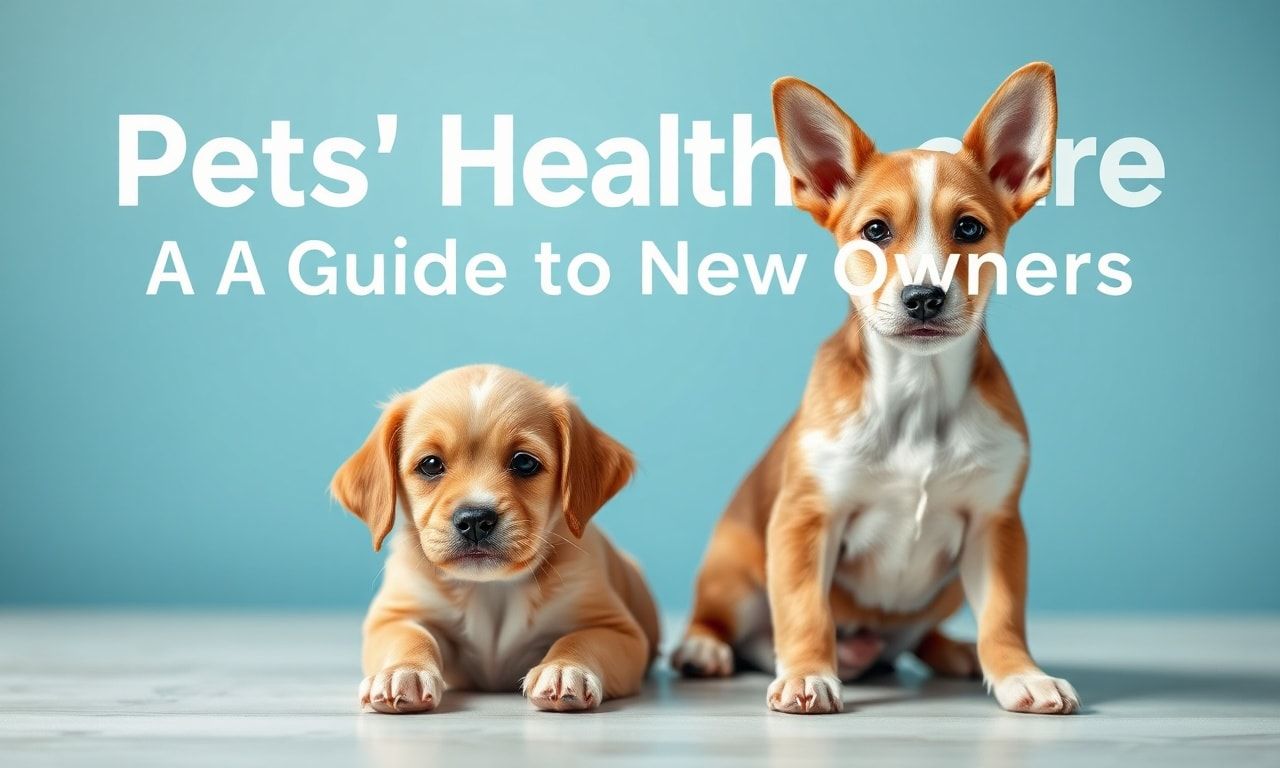 Evcil Hayvanların Sağlığı ve Bakımı: Yeni Sahipler İçin Rehber