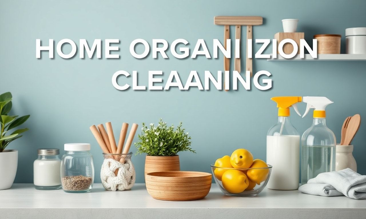 Evdeki Organize ve Temizlik: Sağlıklı Bir Yaşam Tarzı için Adımlar