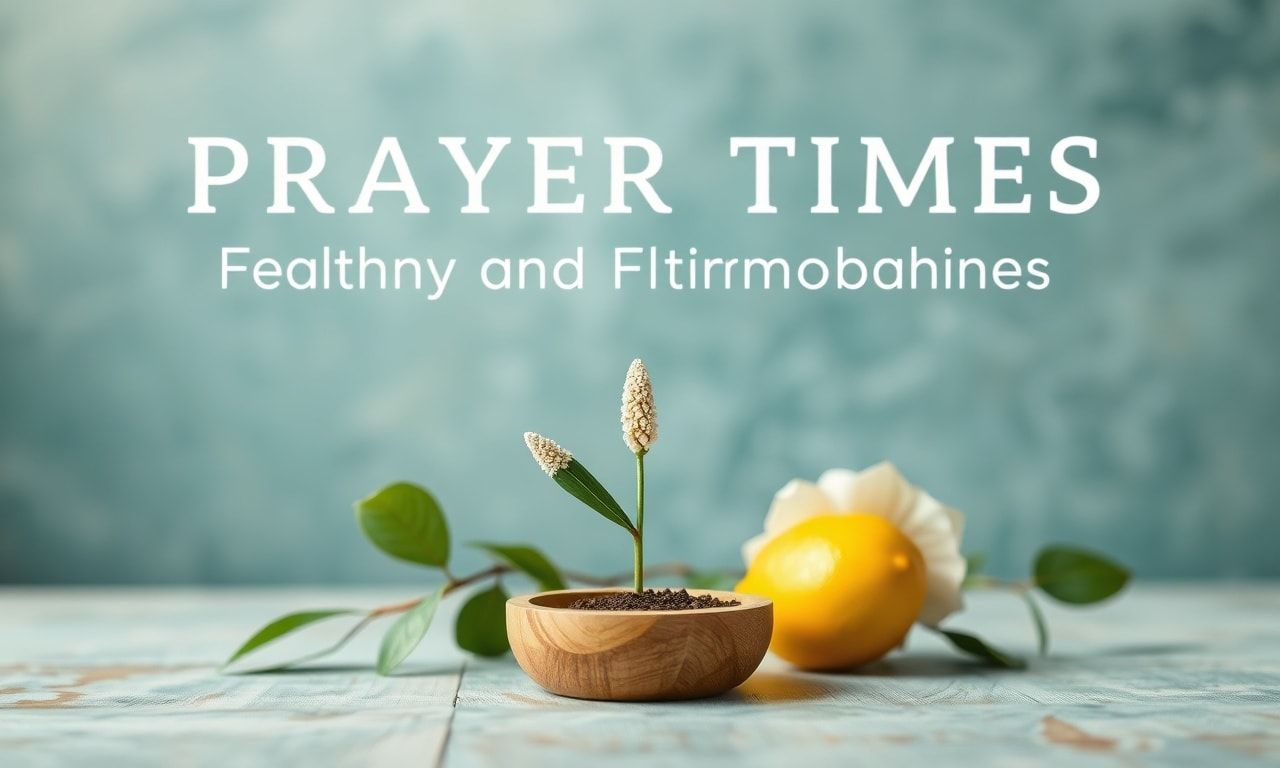 Rutininize Namaz Vakitleri: Sağlıklı ve Duygusal Denge